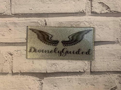 Glitter Plaque with stand