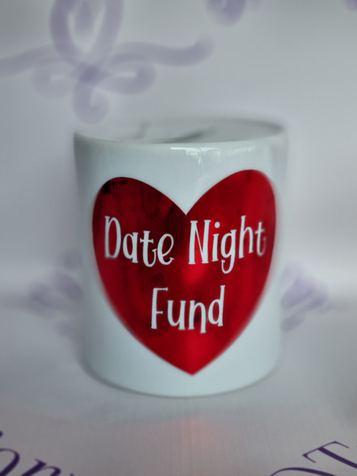 ceramic money box with date nightmotive