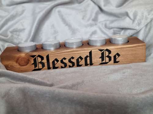 Wooden Tealight Holder - Image 9