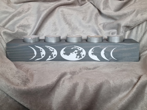 Wooden Tealight Holder - Image 4