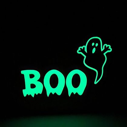 Boo Pumpkin Glow in the dark