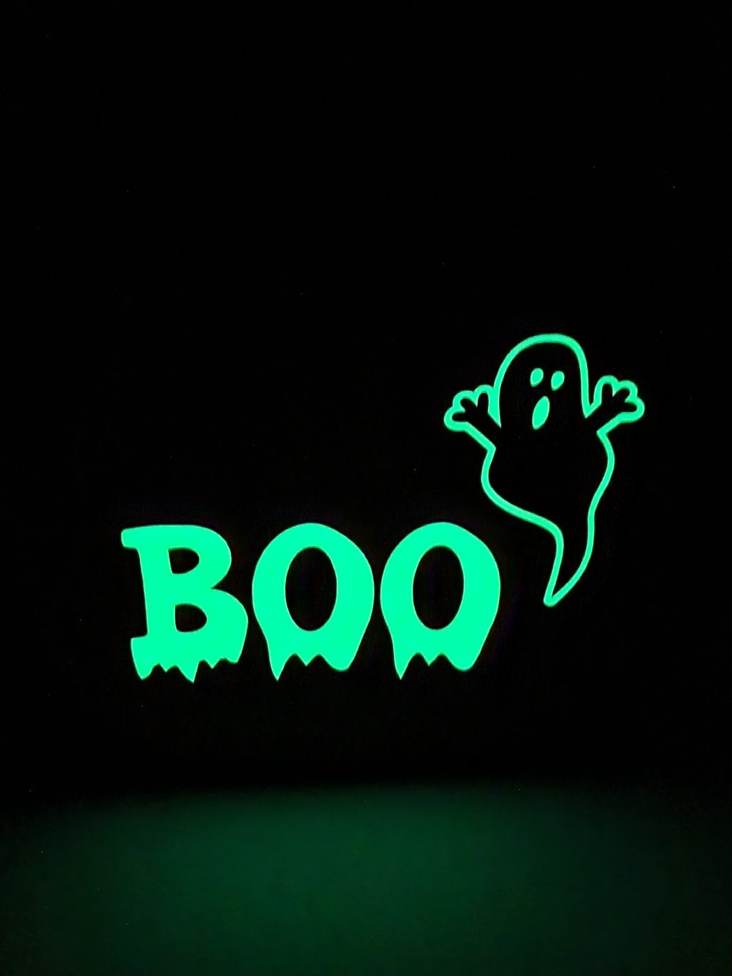 Boo Pumpkin Glow in the dark