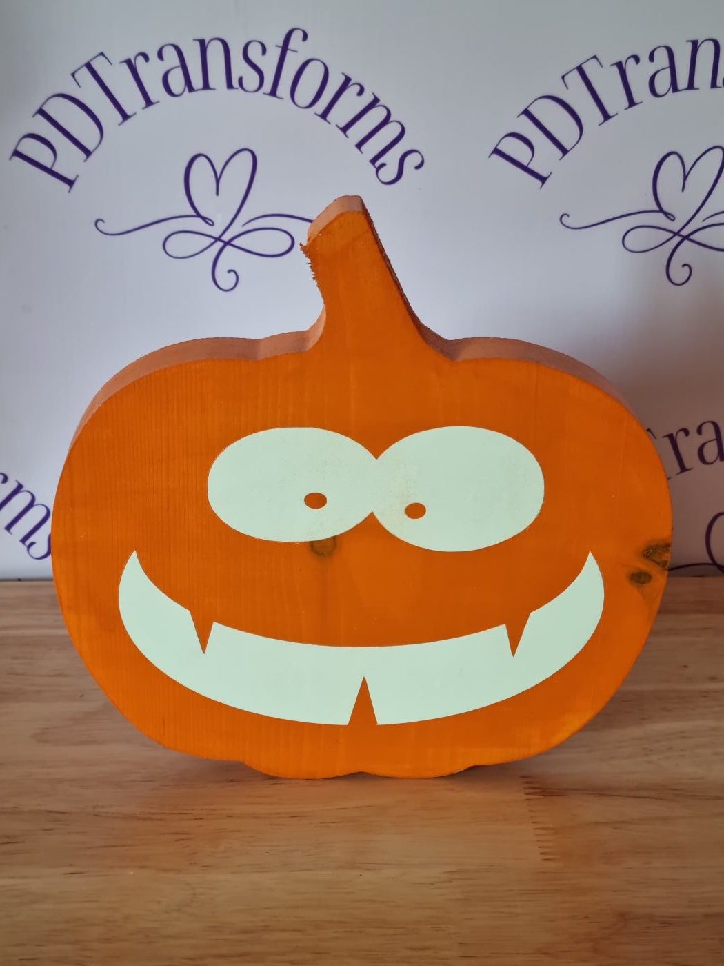 Funny Face pumpkin Glow in the dark