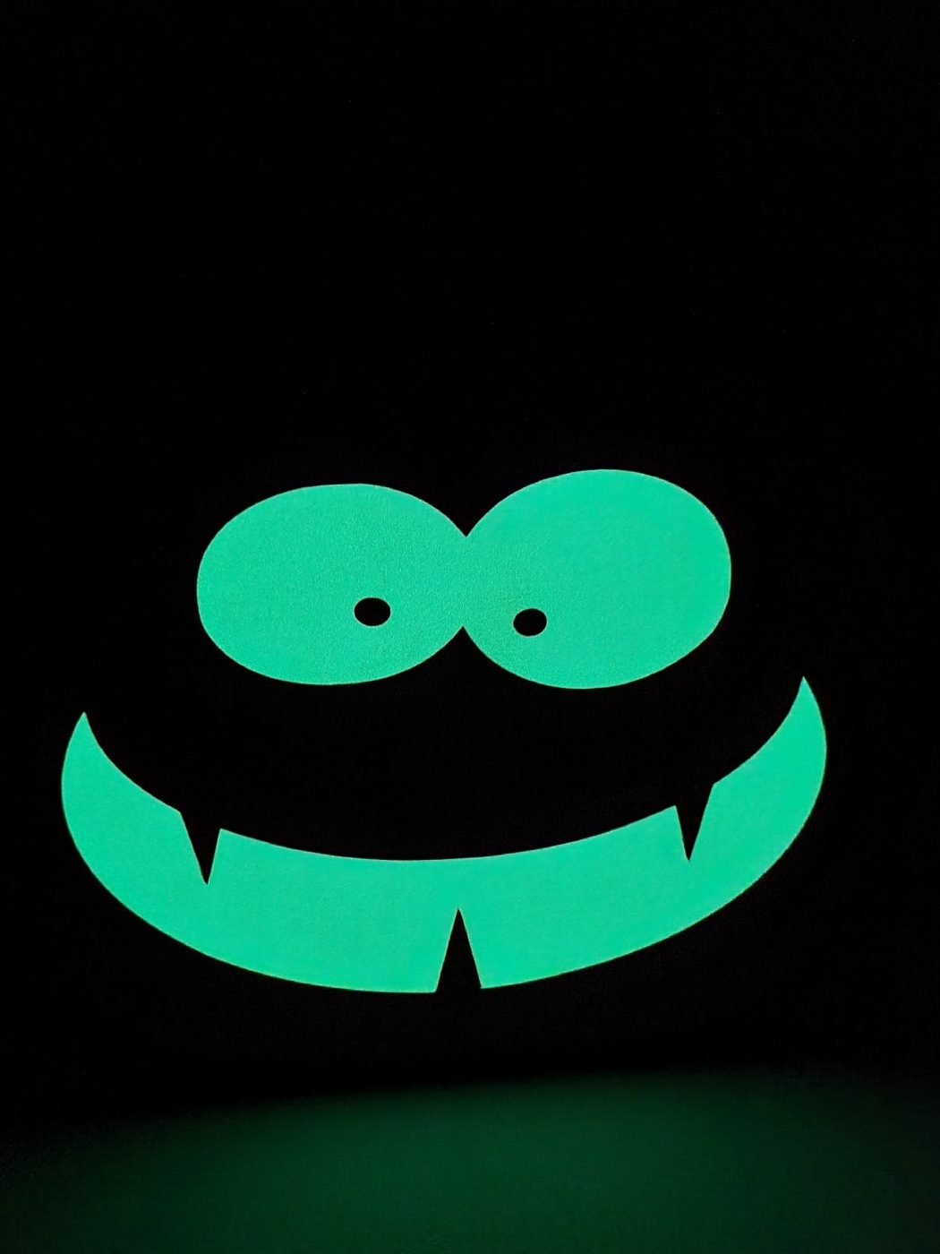 Funny Face Pumpkin Glow in the dark