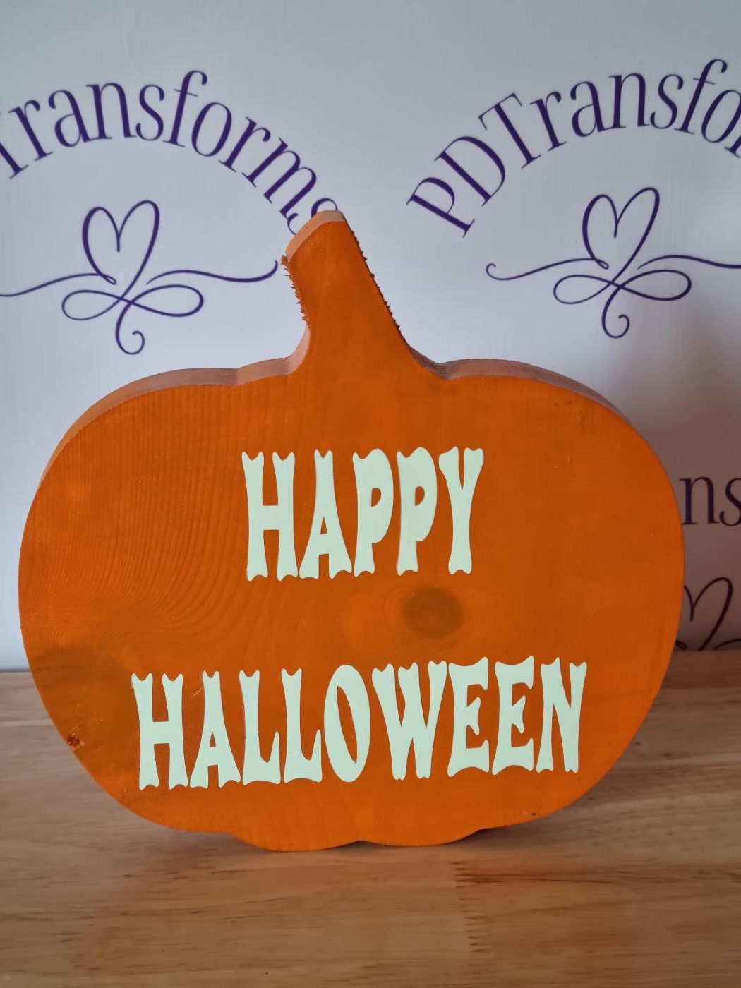 Happy Halloween Pumpkin Glow in the dark