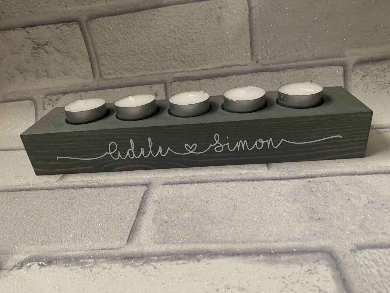 Personalised Tealight Holder