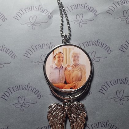 Memorial Hanging Angel Wings