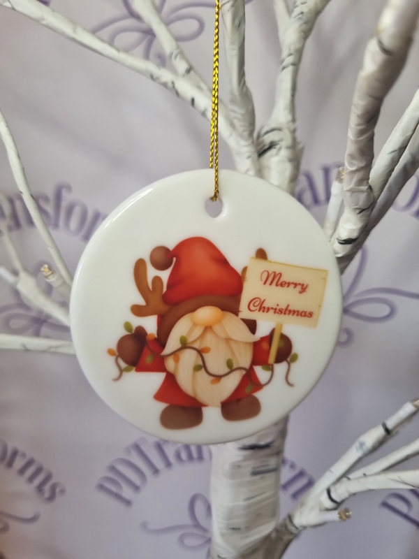 Ceramic Christmas Tree Decoration
