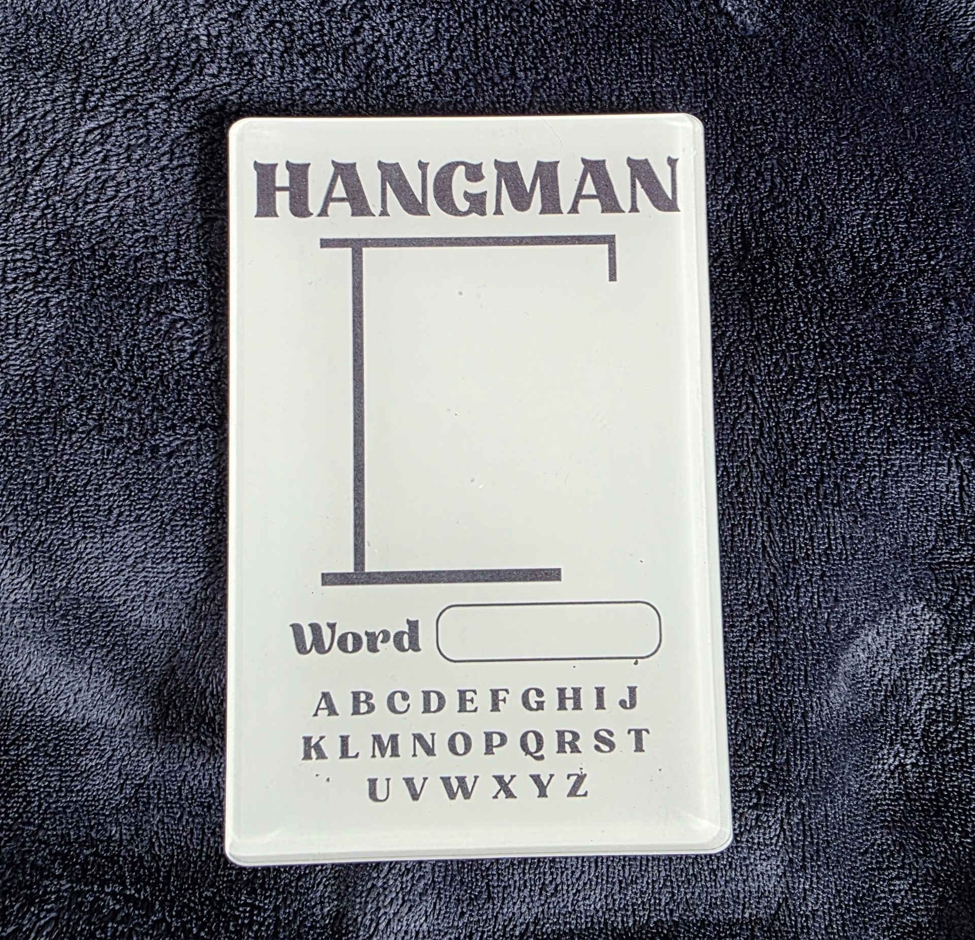 Reusable Travel Games Set