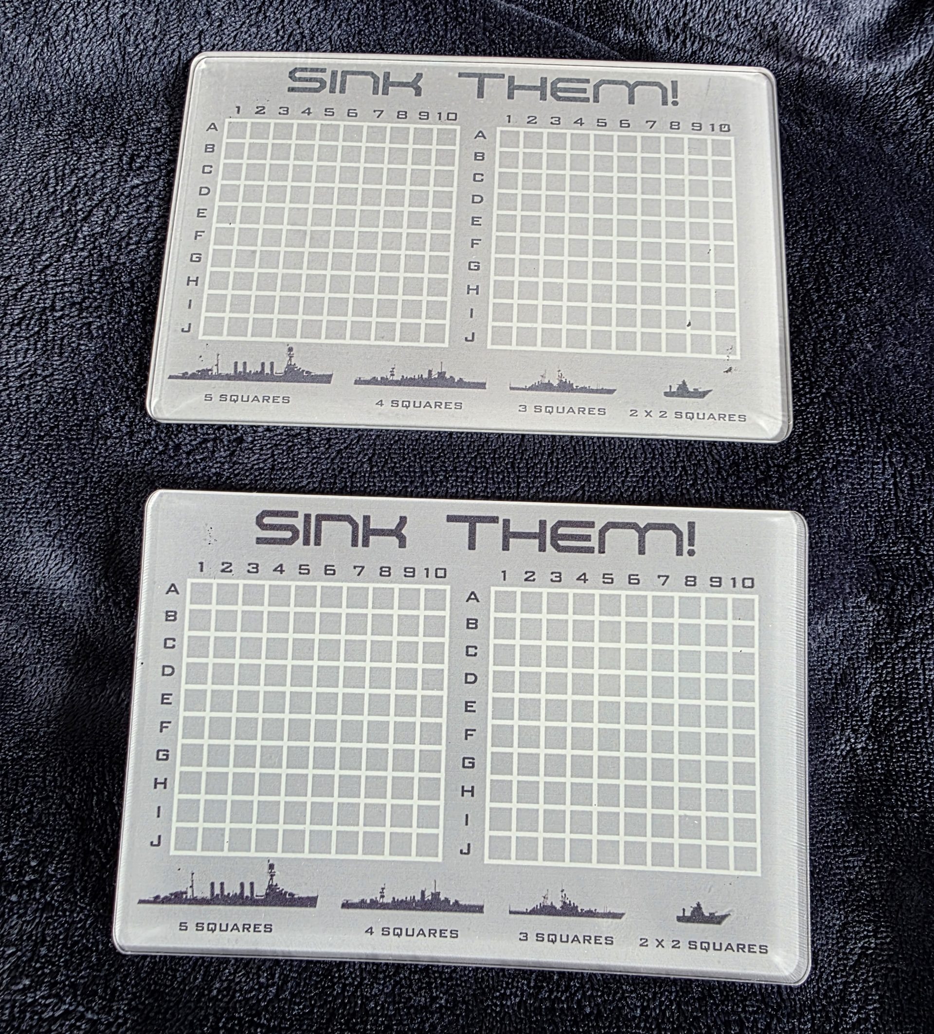 Reusable Travel Games Set
