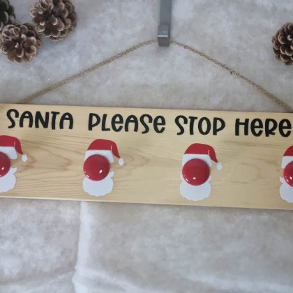 Santa Stocking Hanger