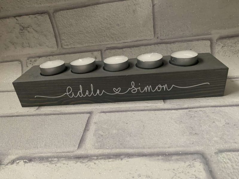 Personalised Tealight Holder