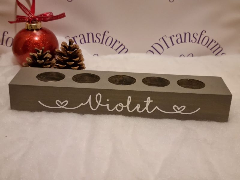 Personalised Tealight Holder