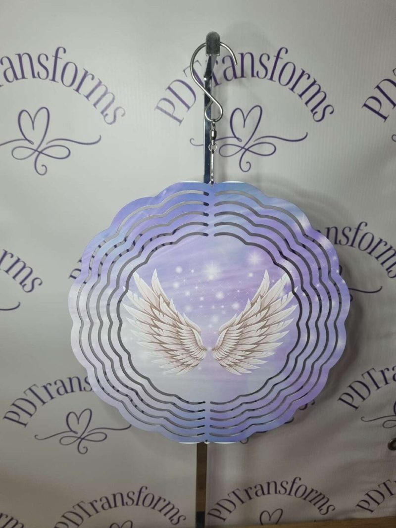 Angel Wings Wind Spinner