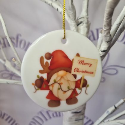 Ceramic Christmas Tree Decoration