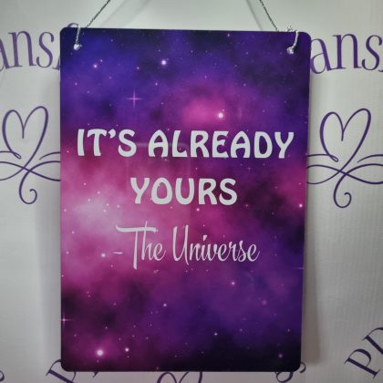 Small Lightweight Aluminium Sign