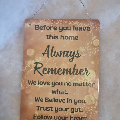 Medium Lightweight Aluminium Sign