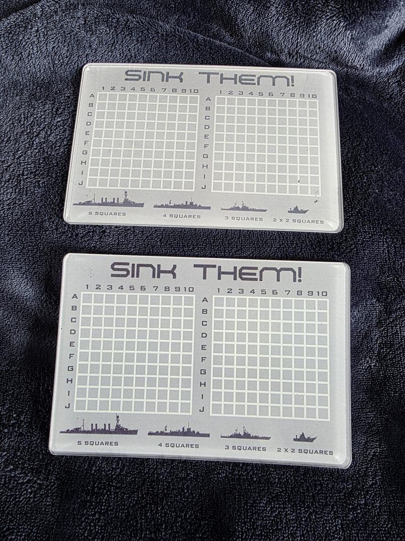 Reusable Travel Games Set
