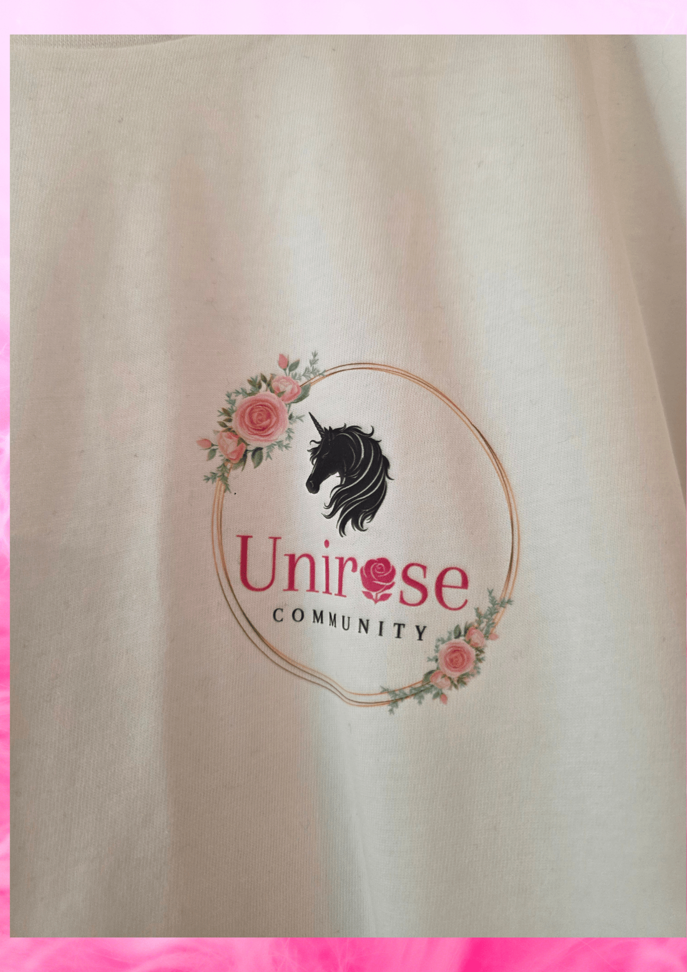 Unirose community Merchandise, T-shirt